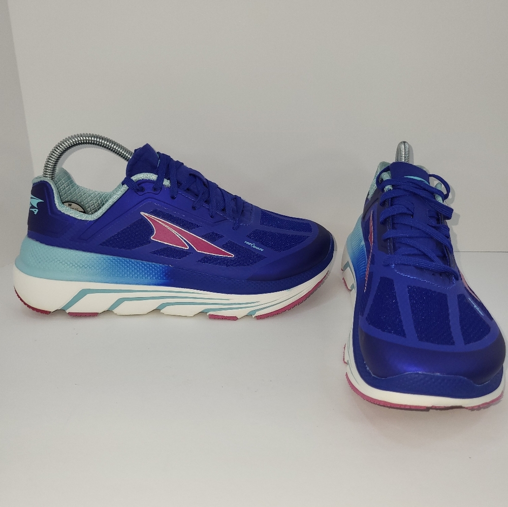 Altra Duo Womens Sz 8 Zero Drop Duo Running Shoes Blue Sneakers AFW1838F-51 EUC